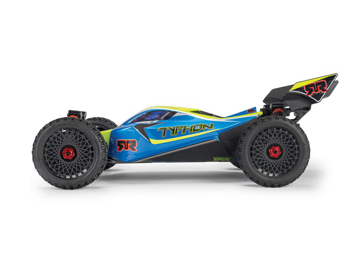 Arrma 1/8 TYPHON MEGA 665 4X4 RTR Buggy Blue