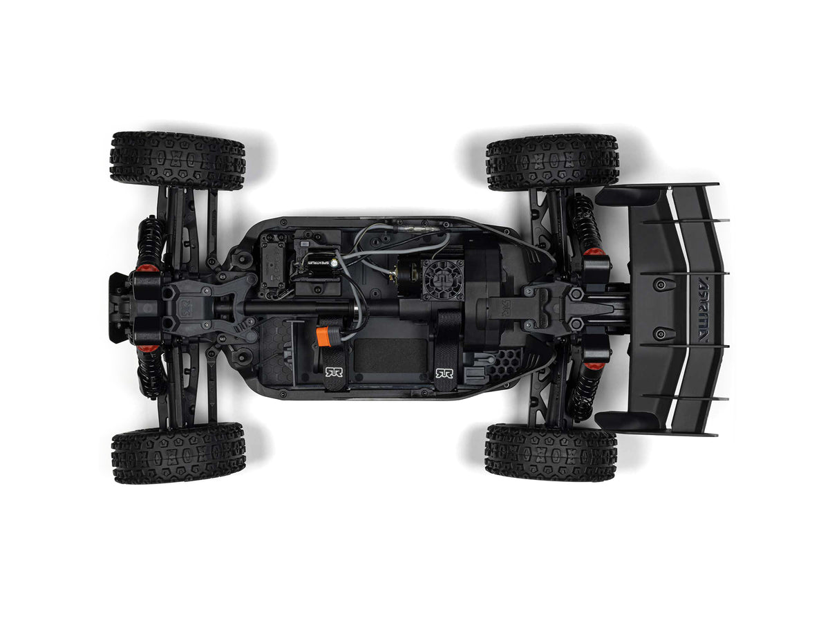 Arrma 1/8 TYPHON MEGA 665 4X4 RTR Buggy Red