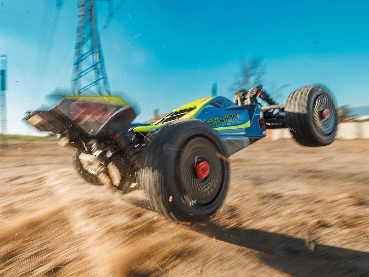 Arrma 1/8 TYPHON MEGA 665 4X4 RTR Buggy Blue