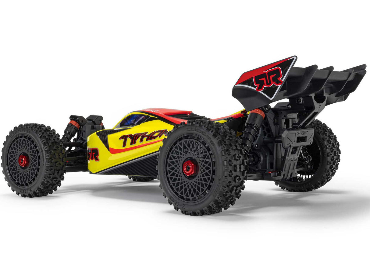 Arrma 1/8 TYPHON MEGA 665 4X4 RTR Buggy Yellow