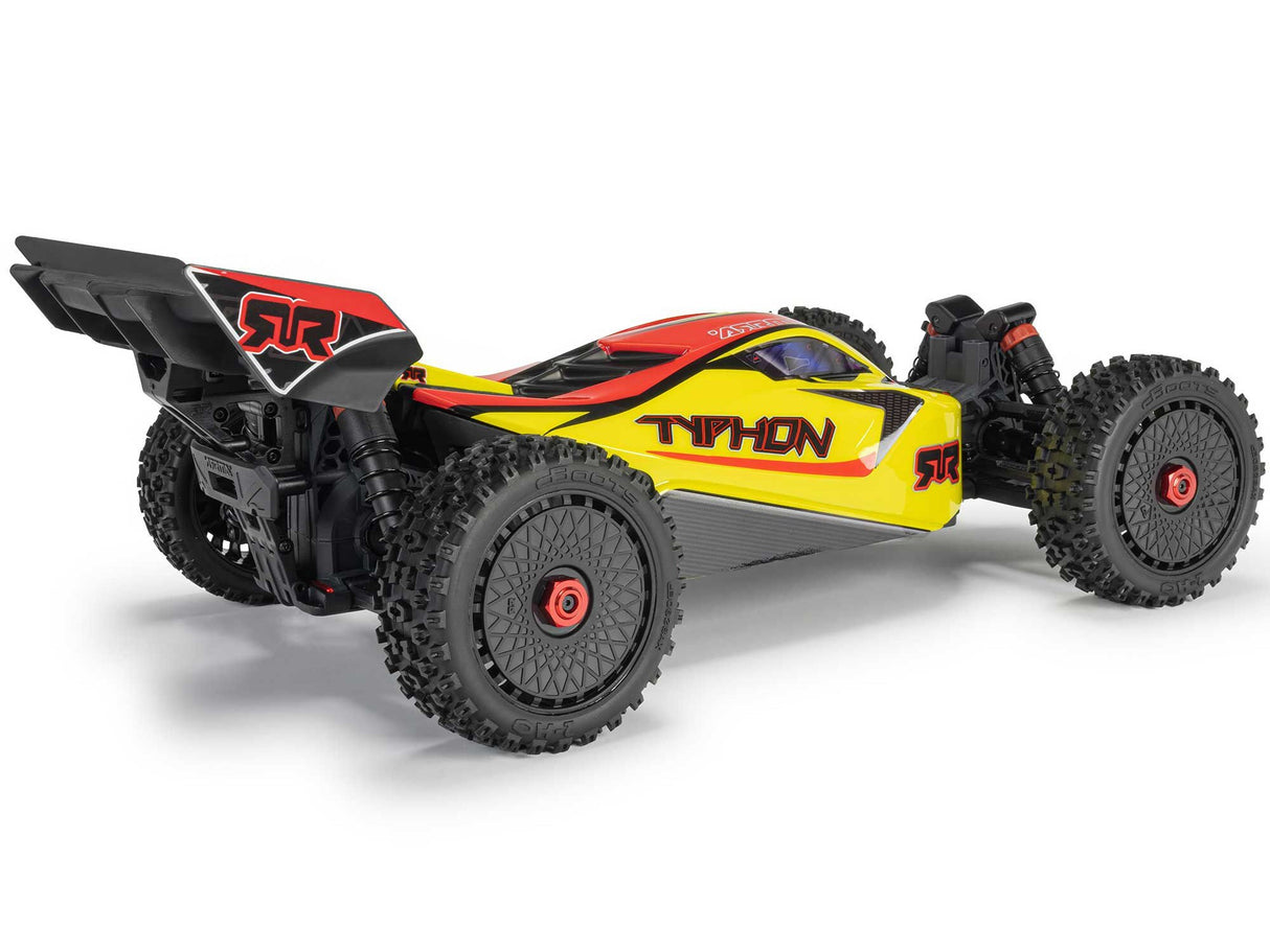 Arrma 1/8 TYPHON MEGA 665 4X4 RTR Buggy Yellow