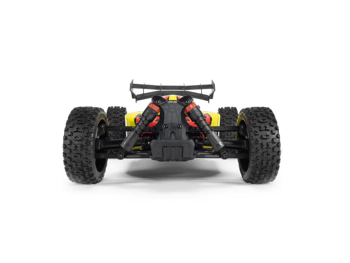 Arrma 1/8 TYPHON MEGA 665 4X4 RTR Buggy Yellow