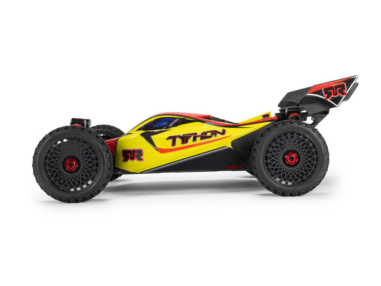 Arrma 1/8 TYPHON MEGA 665 4X4 RTR Buggy Yellow