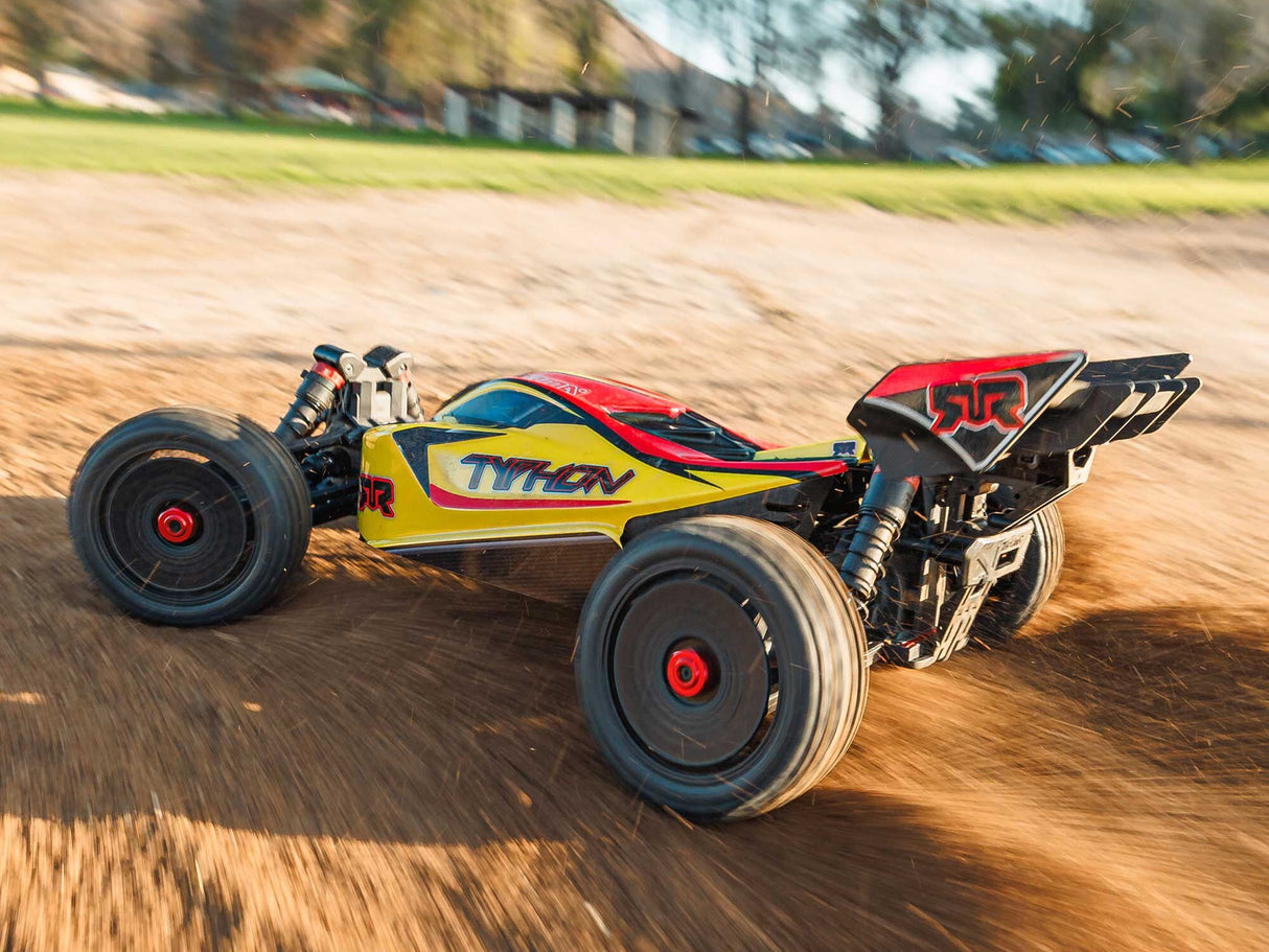 Arrma 1/8 TYPHON MEGA 665 4X4 RTR Buggy Yellow