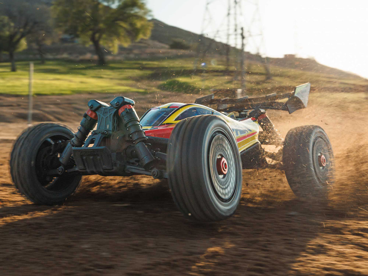 Arrma 1/8 TYPHON MEGA 665 4X4 RTR Buggy Yellow