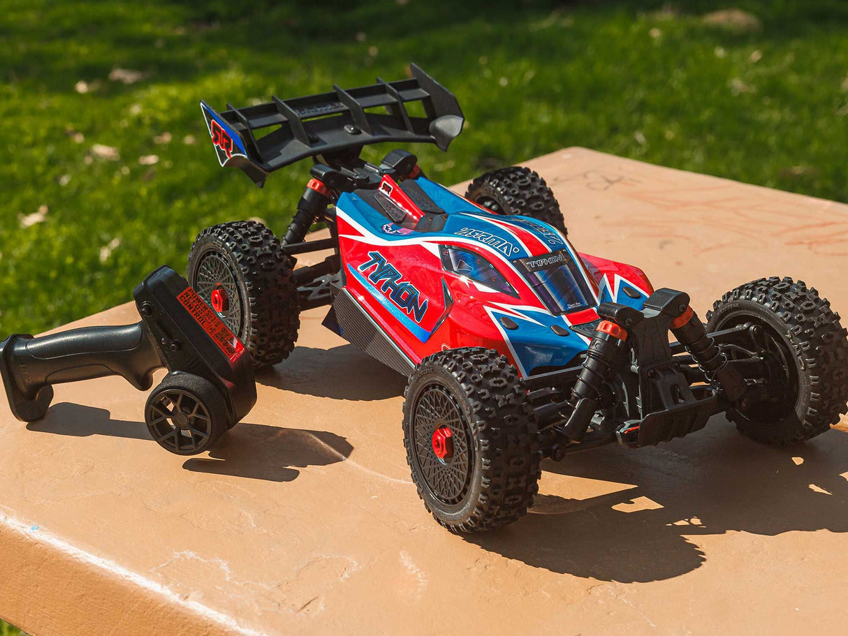 Arrma 1/8 TYPHON MEGA 665 4X4 RTR Buggy Red