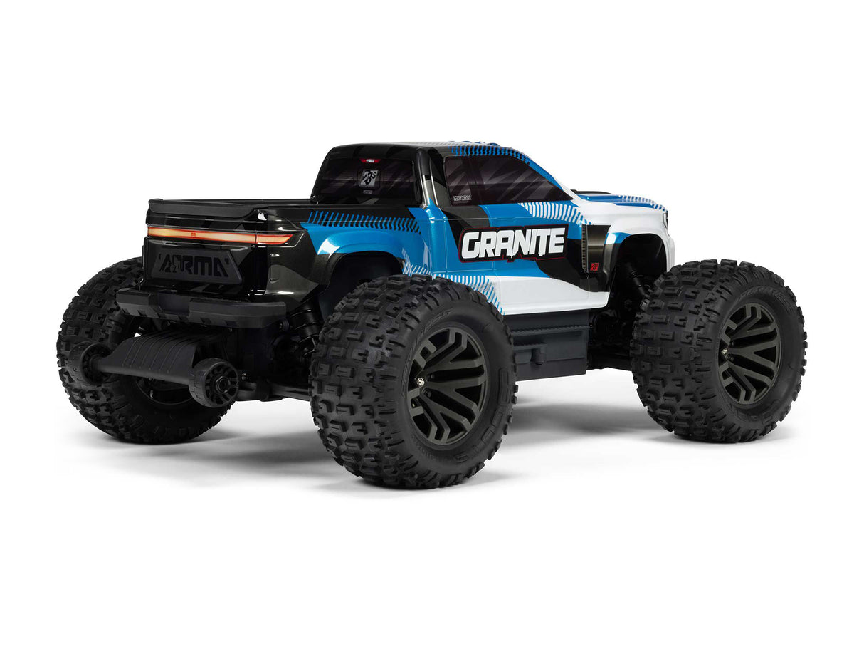 ARRMA 1/10 GRANITE 223S DSC 4X4 RTR Brushless Monster Truck/Blue