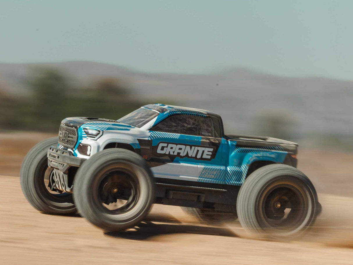 ARRMA 1/10 GRANITE 223S DSC 4X4 RTR Brushless Monster Truck/Blue