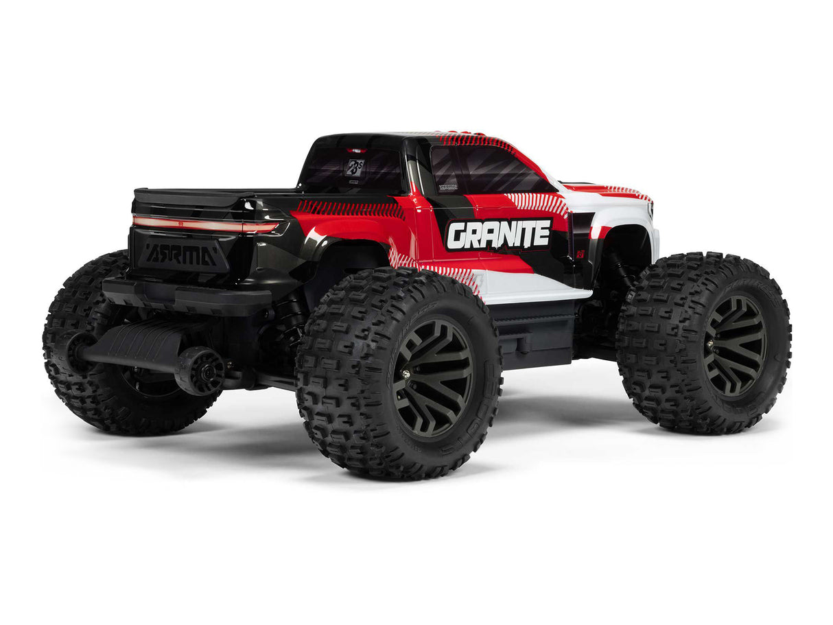 ARRMA 1/10 GRANITE 223S DSC 4X4 RTR Brushless Monster Truck/Red