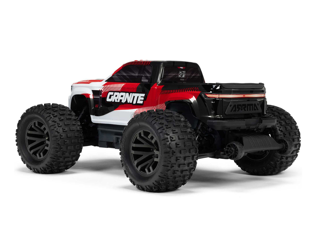 ARRMA 1/10 GRANITE 223S DSC 4X4 RTR Brushless Monster Truck/Red