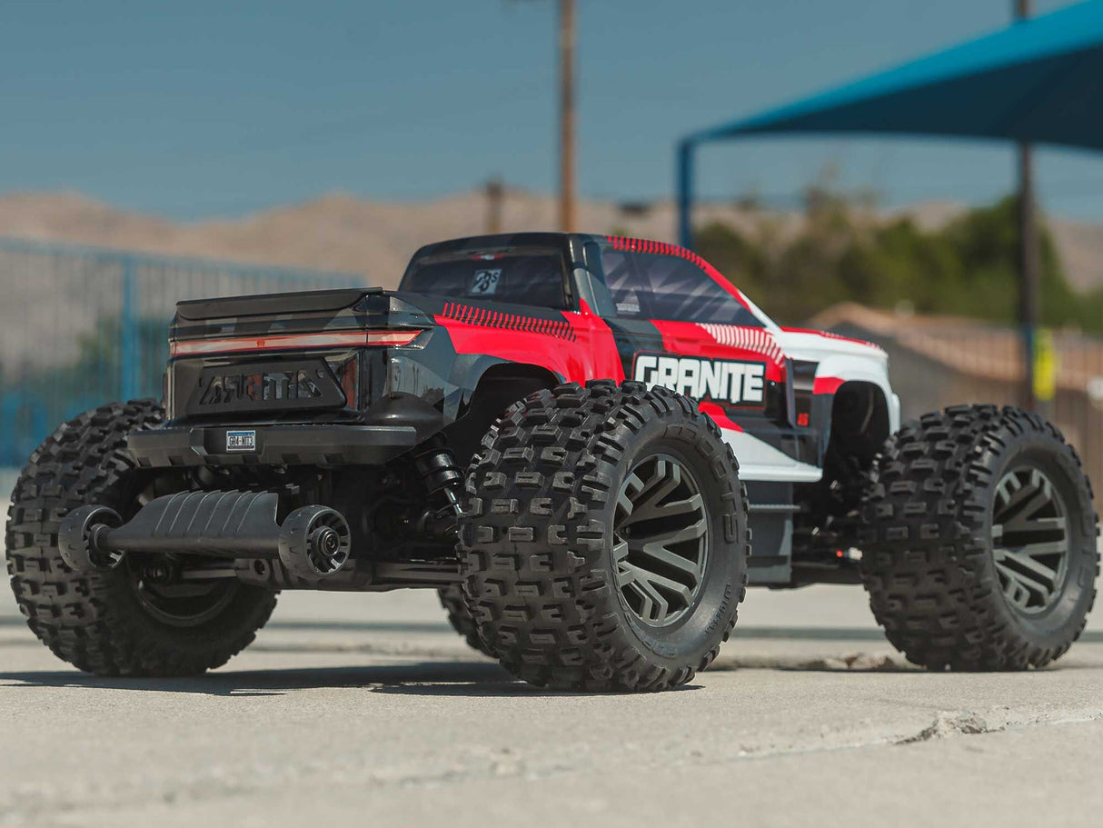 ARRMA 1/10 GRANITE 223S DSC 4X4 RTR Brushless Monster Truck/Red