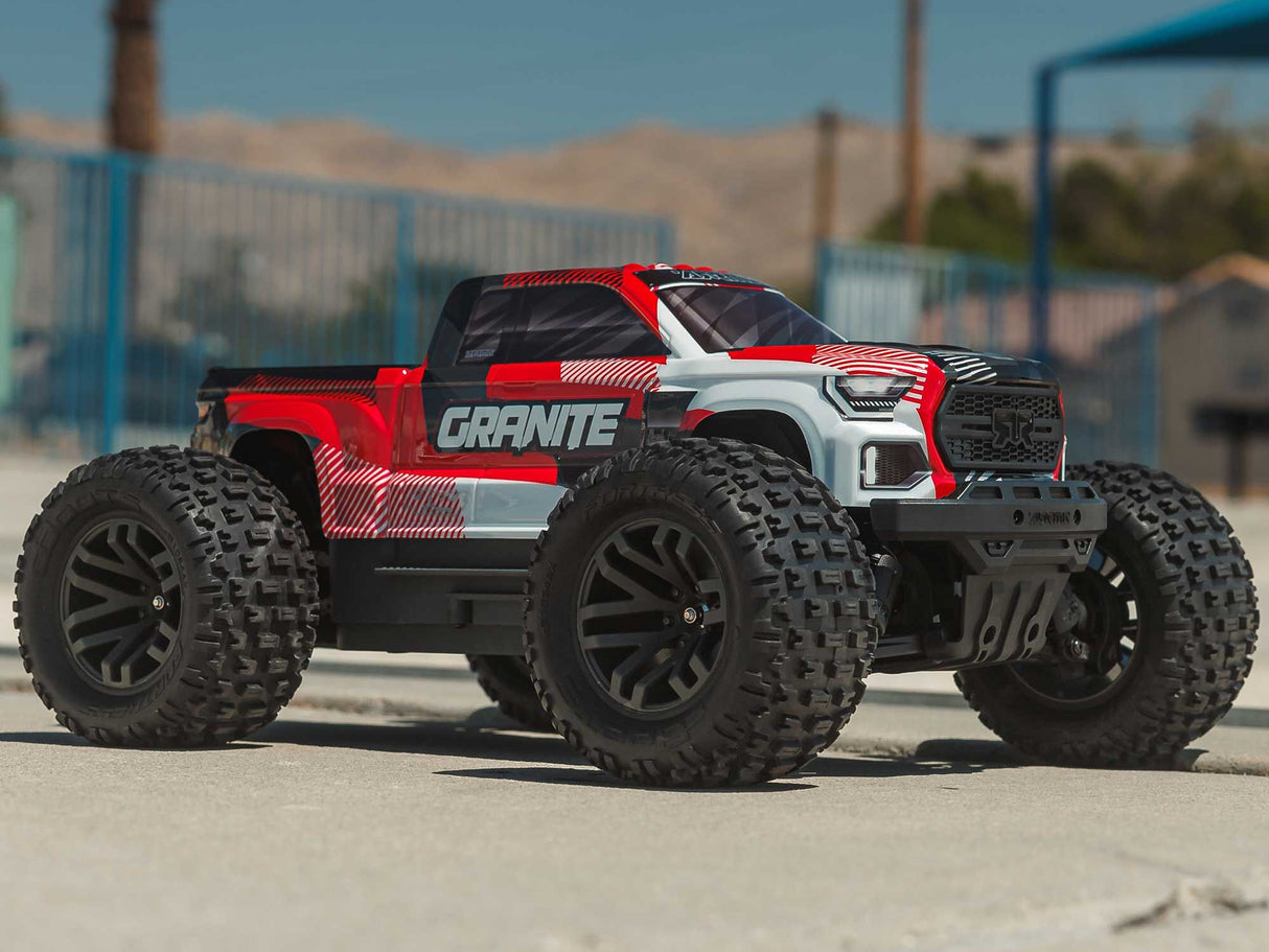ARRMA 1/10 GRANITE 223S DSC 4X4 RTR Brushless Monster Truck/Red