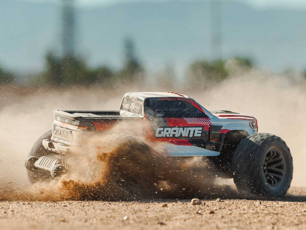 ARRMA 1/10 GRANITE 223S DSC 4X4 RTR Brushless Monster Truck/Red