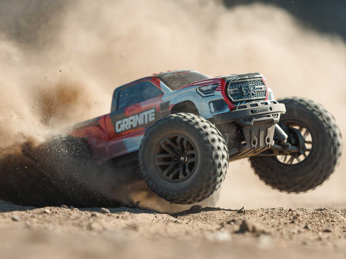 ARRMA 1/10 GRANITE 223S DSC 4X4 RTR Brushless Monster Truck/Red