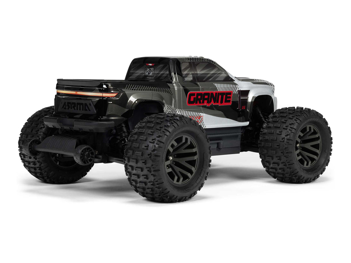 ARRMA 1/10 GRANITE 223S DSC 4X4 RTR Brushless Monster Truck/Gun Metal