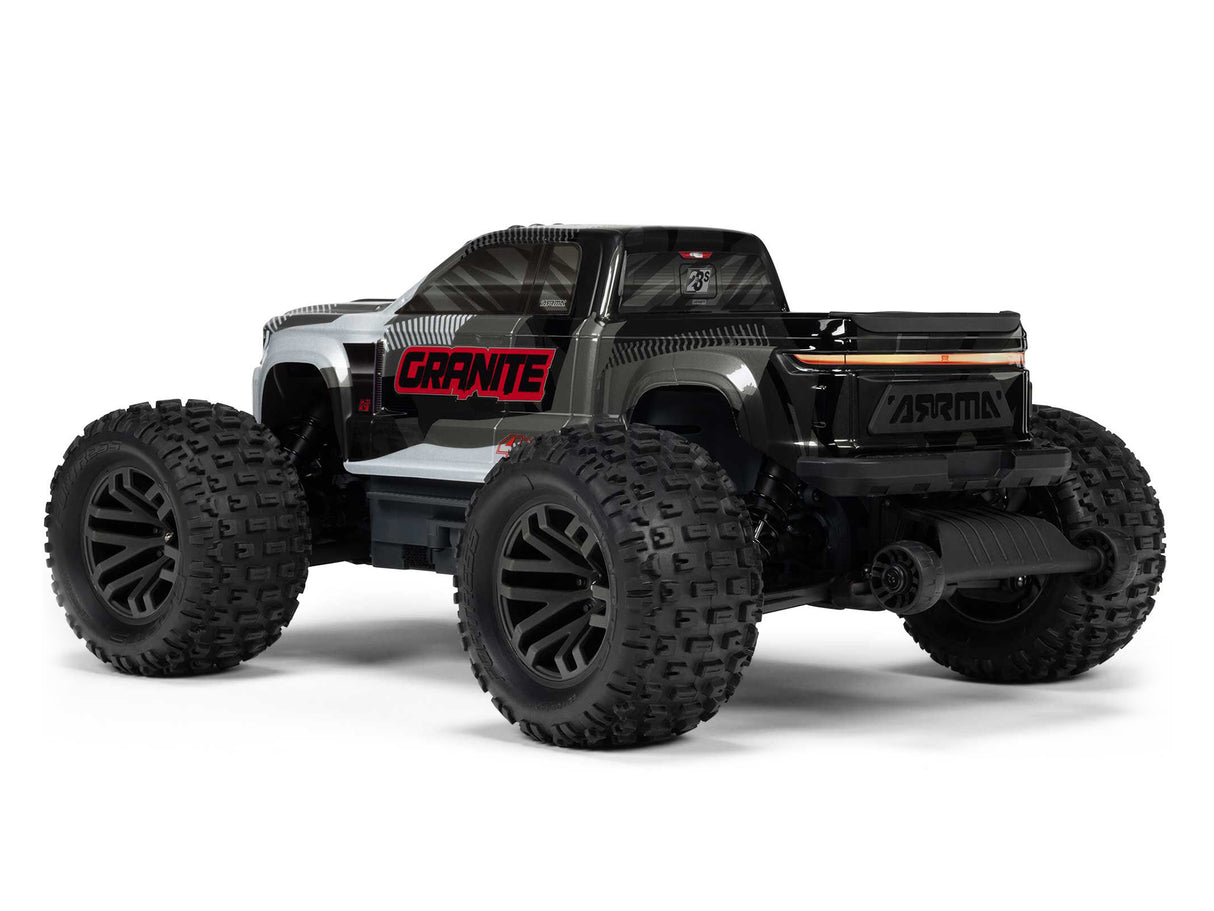 ARRMA 1/10 GRANITE 223S DSC 4X4 RTR Brushless Monster Truck/Gun Metal
