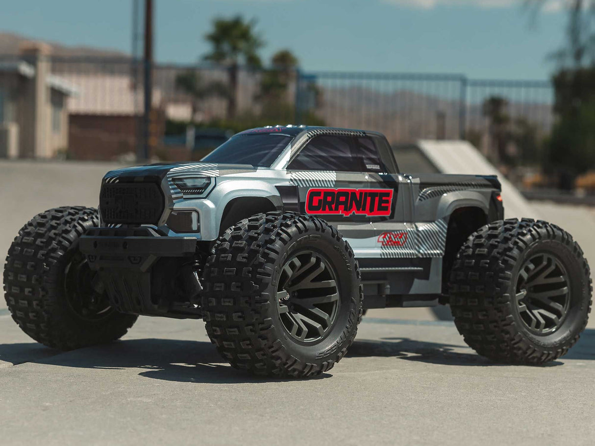 ARRMA 1/10 GRANITE 223S DSC 4X4 RTR Brushless Monster Truck/Gun Metal