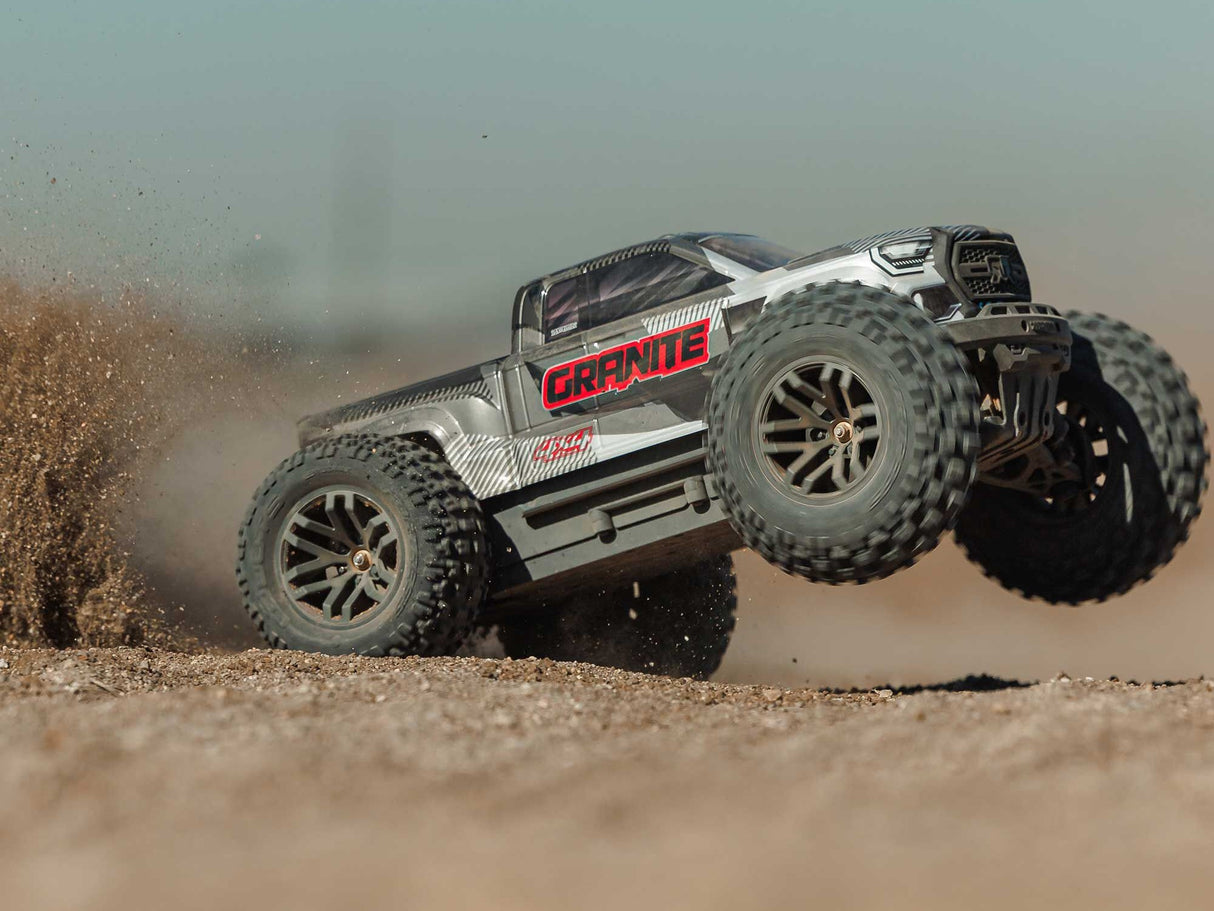 ARRMA 1/10 GRANITE 223S DSC 4X4 RTR Brushless Monster Truck/Gun Metal
