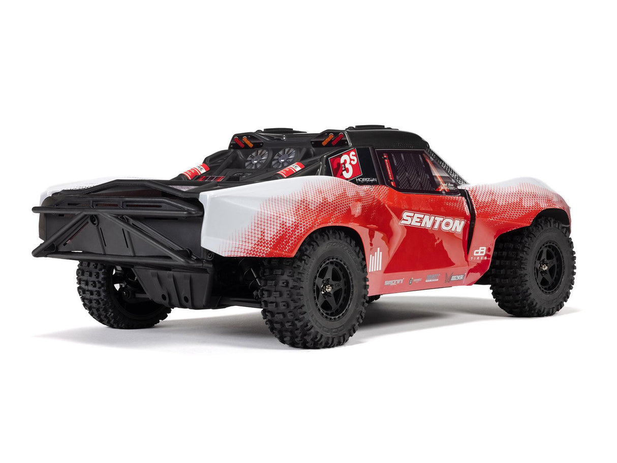 ARRMA 1/10 SENTON 223S BLX 4X4 SCT RTR with DSC Red/Gun Metal
