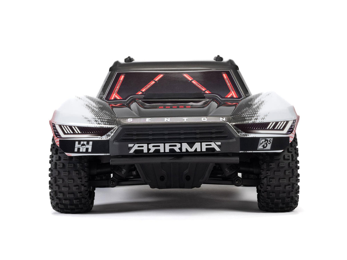 ARRMA 1/10 SENTON 223S BLX 4X4 SCT RTR with DSC Red/Gun Metal