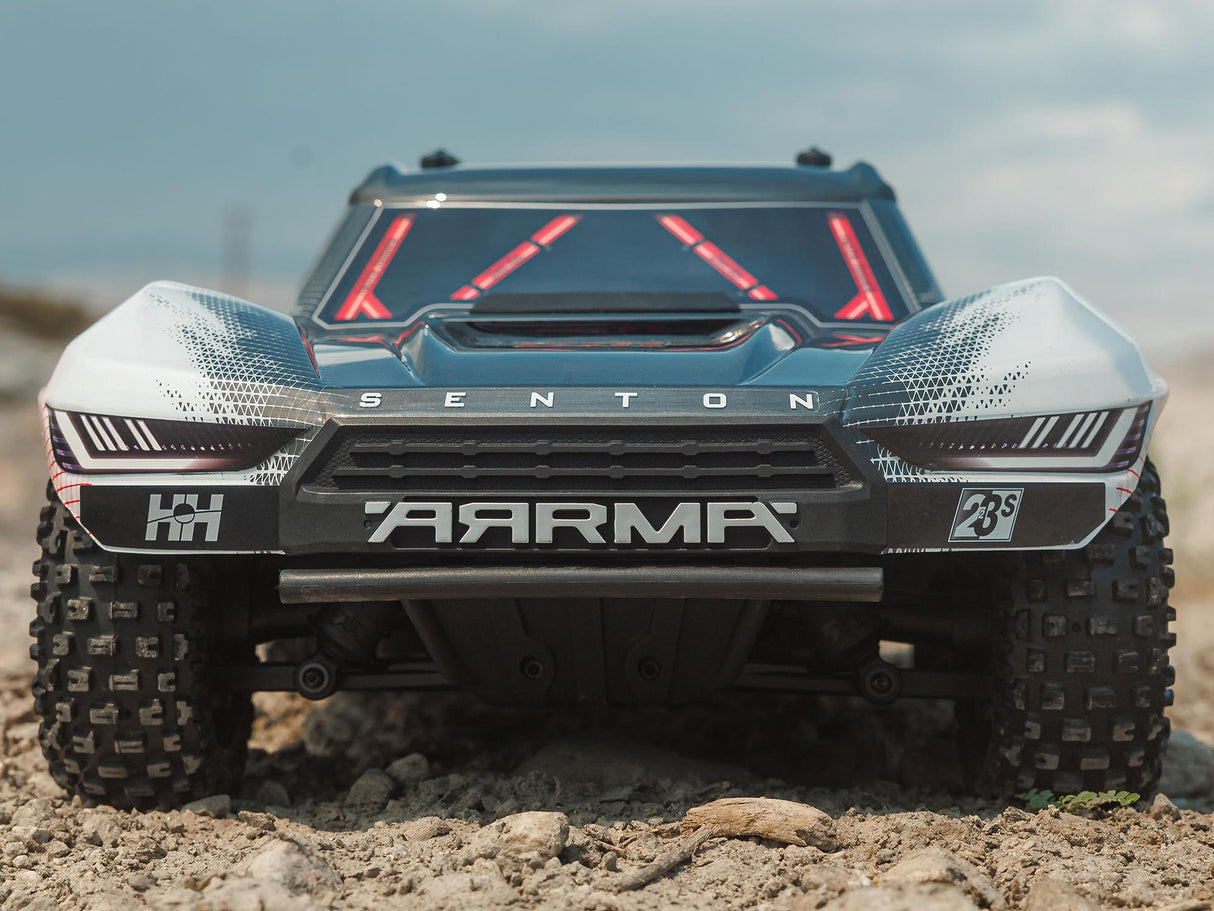 ARRMA 1/10 SENTON 223S BLX 4X4 SCT RTR with DSC Red/Gun Metal
