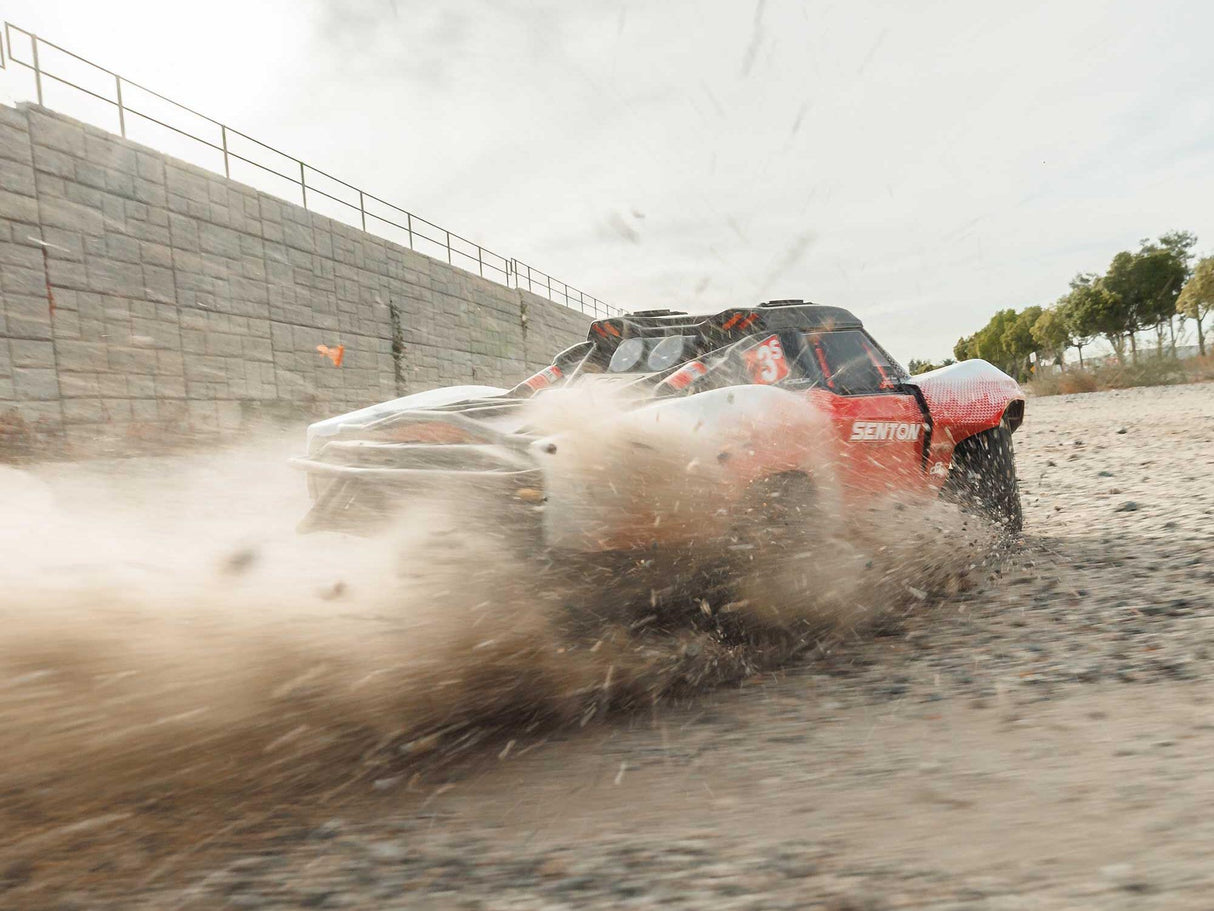 ARRMA 1/10 SENTON 223S BLX 4X4 SCT RTR with DSC Red/Gun Metal