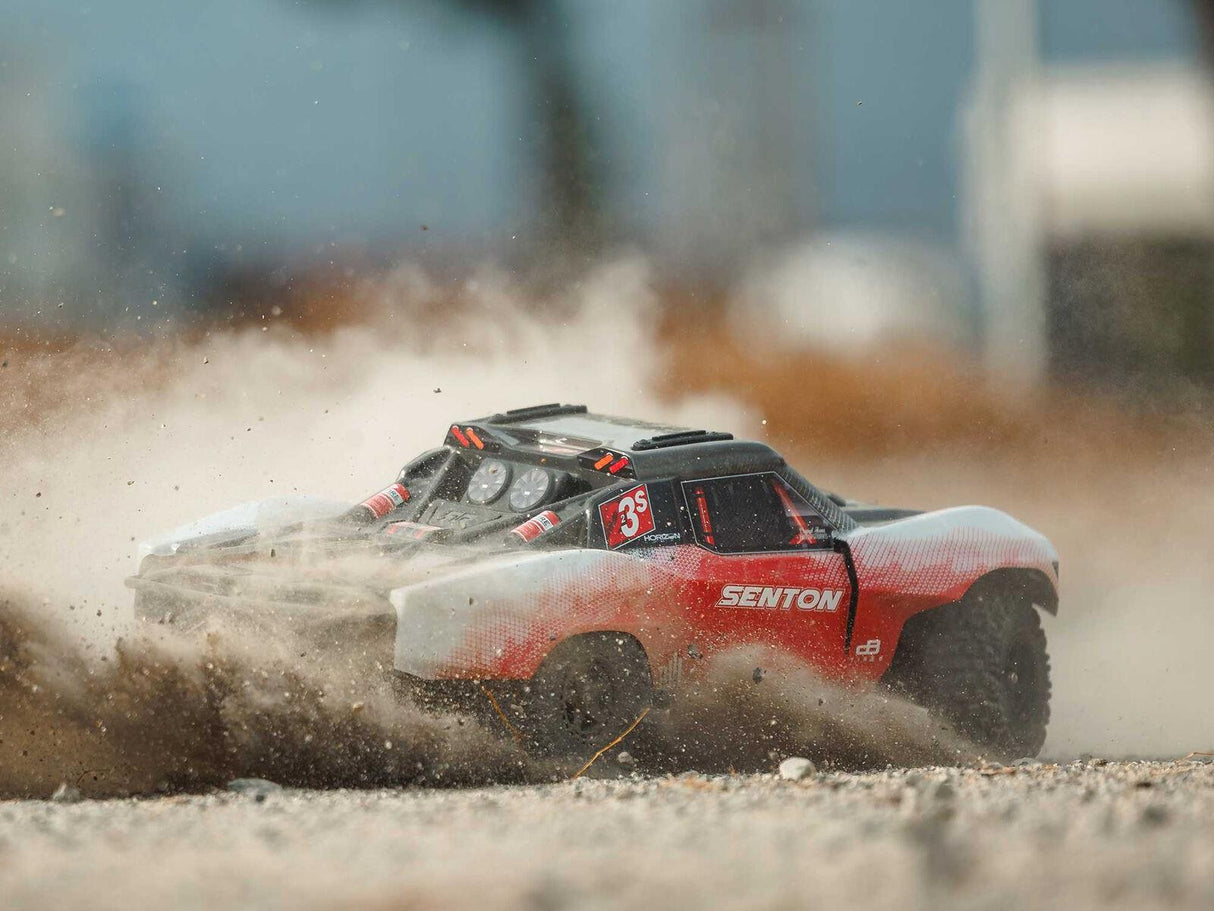 ARRMA 1/10 SENTON 223S BLX 4X4 SCT RTR with DSC Red/Gun Metal