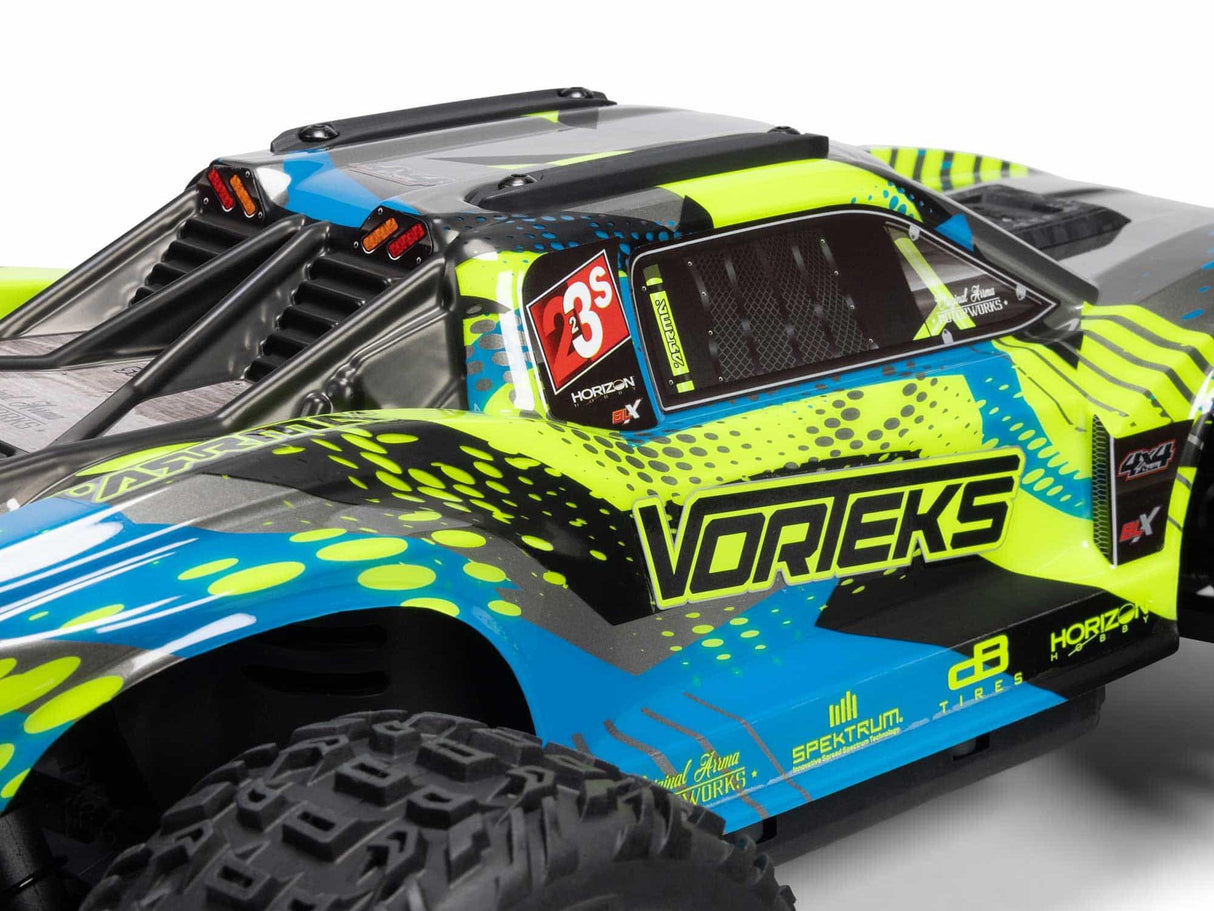 Arrma 1/10 VORTEKS 223S BLX 4X4 Stadium Truck RTR with DSC - Teal