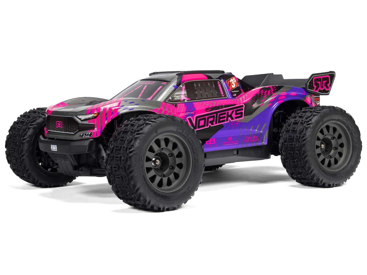 Arrma 1/10 VORTEKS 223S BLX 4X4 Stadium Truck RTR with DSC - Purple