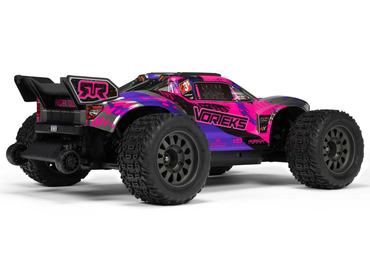Arrma 1/10 VORTEKS 223S BLX 4X4 Stadium Truck RTR with DSC - Purple