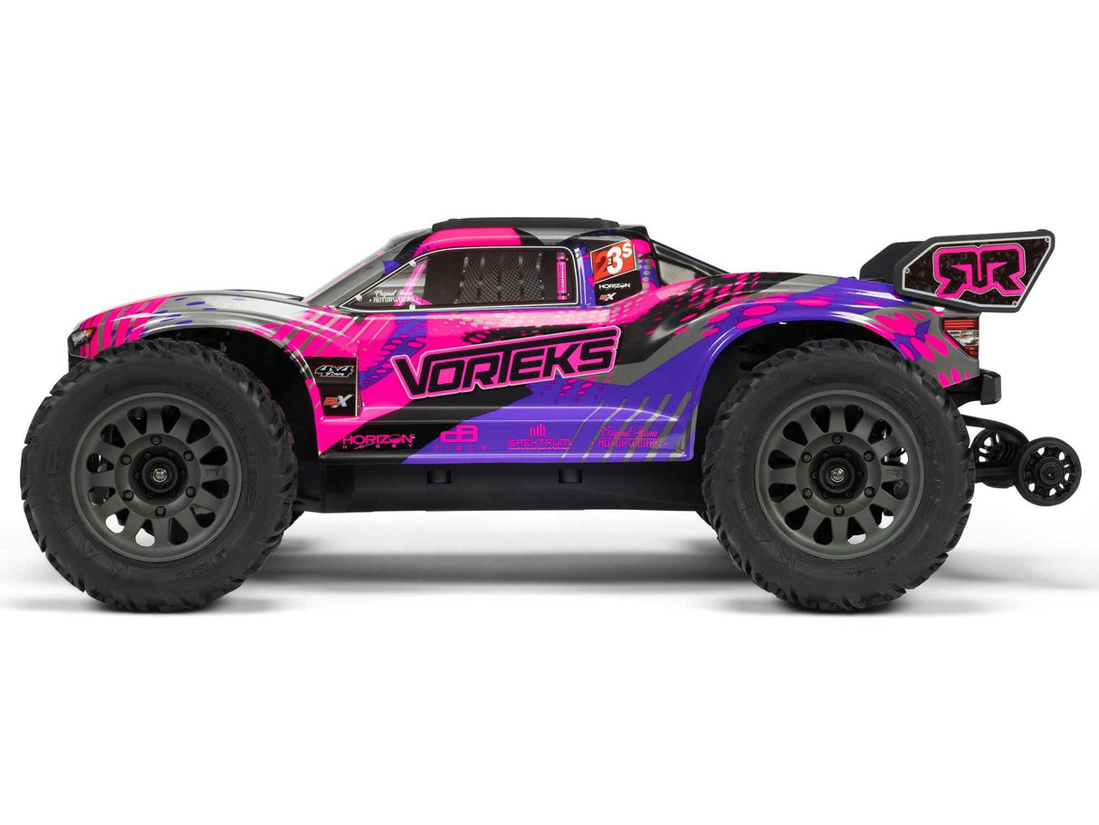 Arrma 1/10 VORTEKS 223S BLX 4X4 Stadium Truck RTR with DSC - Purple