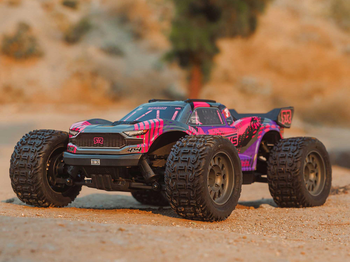 Arrma 1/10 VORTEKS 223S BLX 4X4 Stadium Truck RTR with DSC - Purple