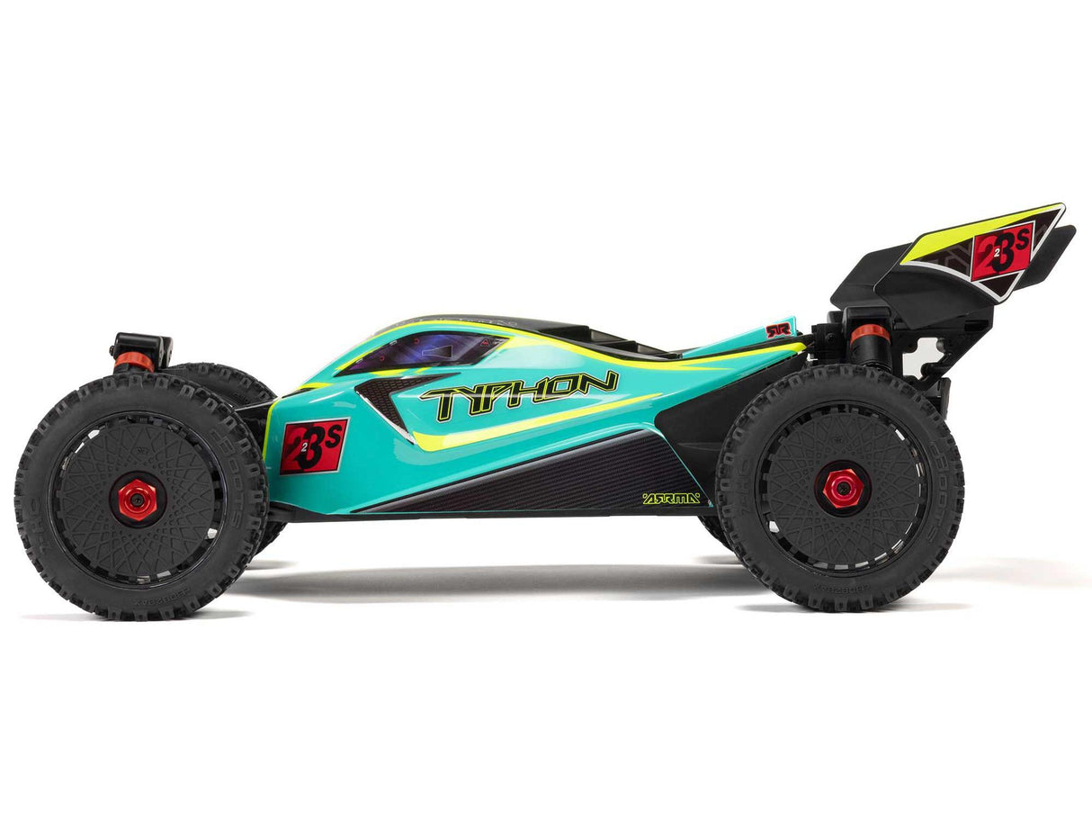 Arrma 1/8 TYPHON 223S BLX 4X4 Buggy RTR with DSC - Green -