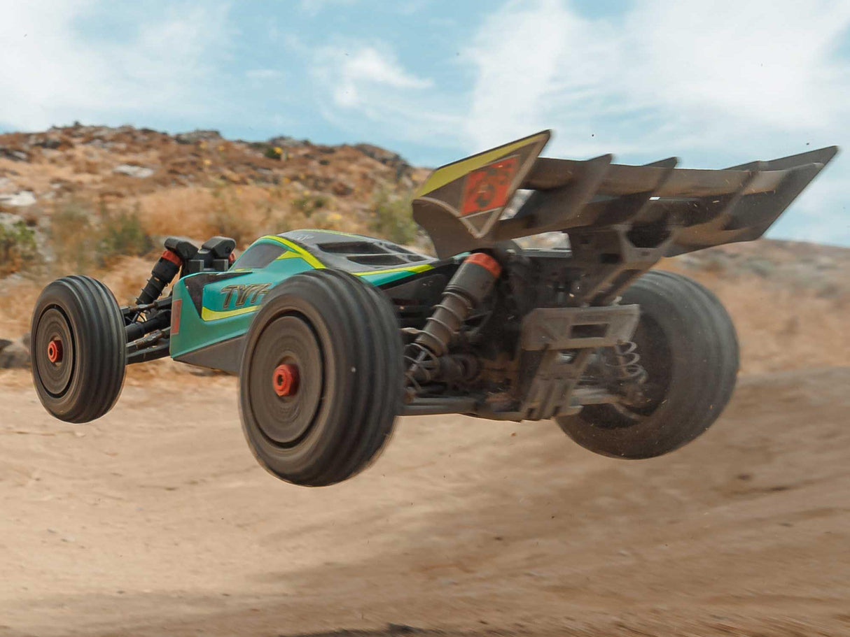 Arrma 1/8 TYPHON 223S BLX 4X4 Buggy RTR with DSC - Green -