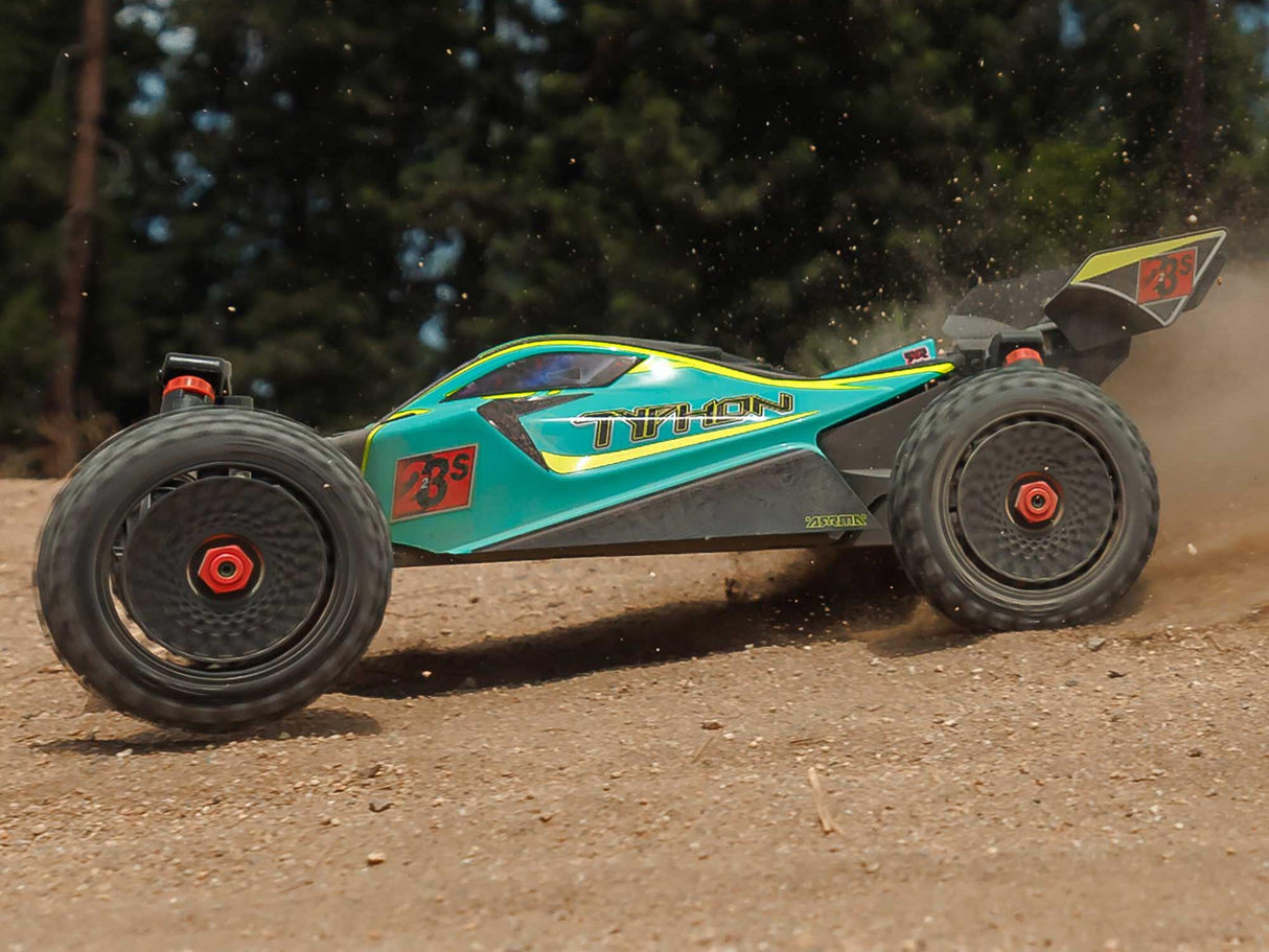 Arrma 1/8 TYPHON 223S BLX 4X4 Buggy RTR with DSC - Green -