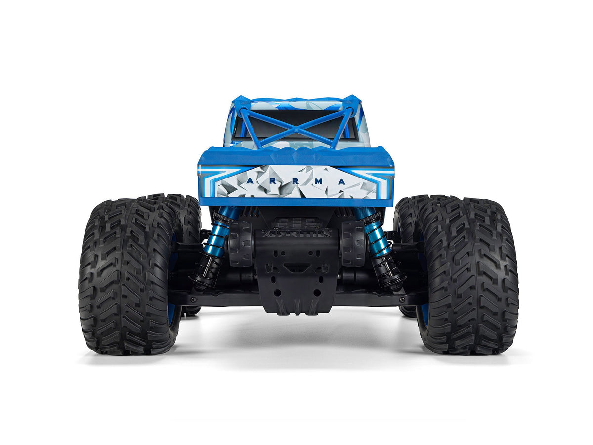 ARRMA 1/8 QUAKE 4S DSC 4X4 RTR Monster Truck - White/Blue - Pre Order - Expected early January 2027
