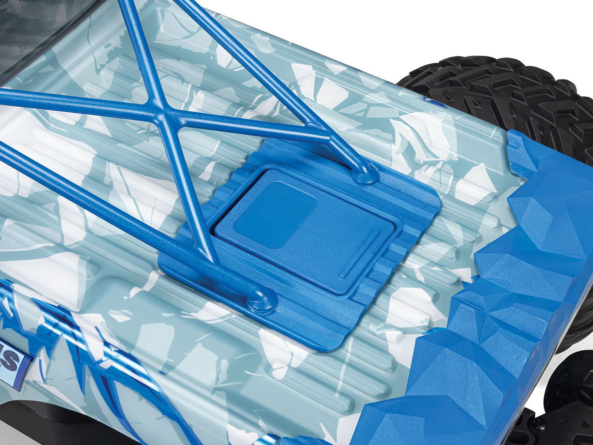 ARRMA 1/8 QUAKE 4S DSC 4X4 RTR Monster Truck - White/Blue - Pre Order - Expected early January 2027