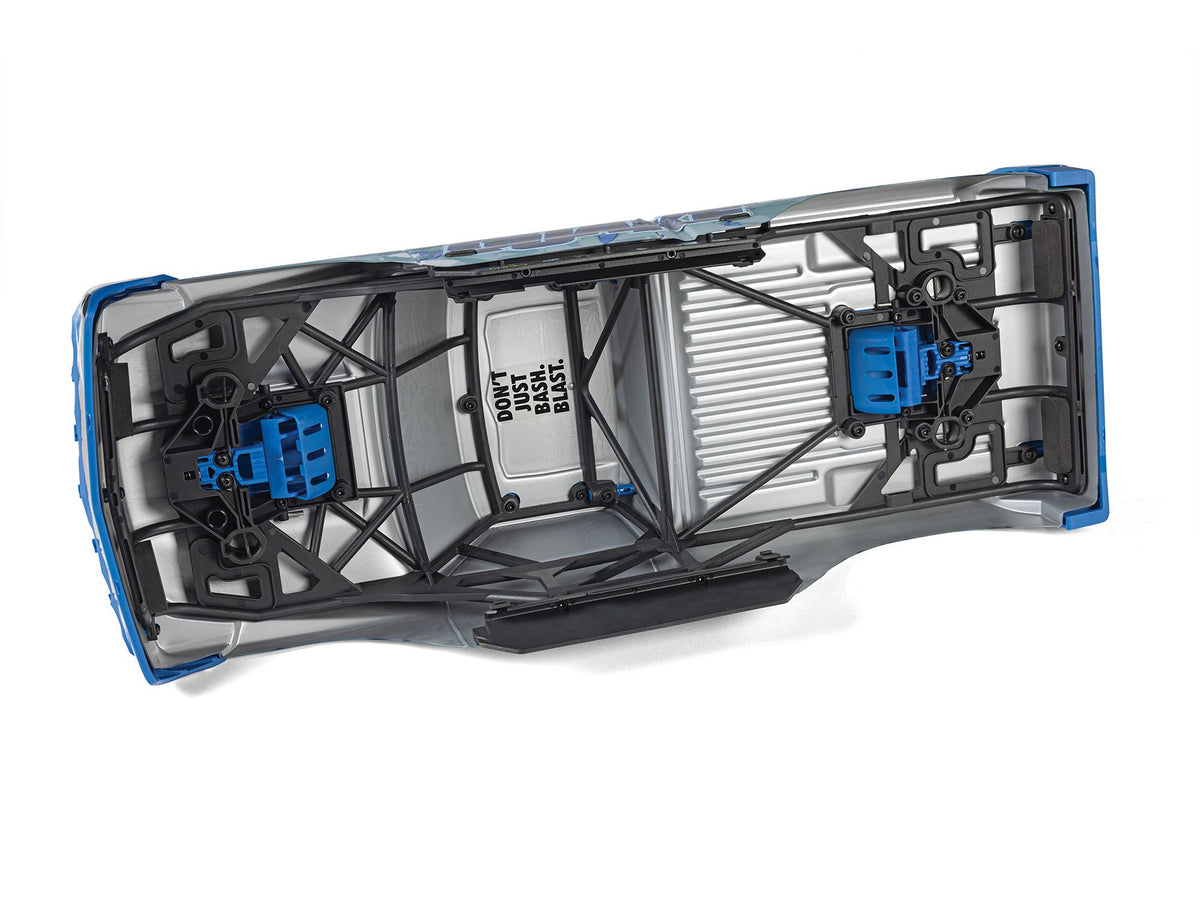 ARRMA 1/8 QUAKE 4S DSC 4X4 RTR Monster Truck - White/Blue - Pre Order - Expected early January 2027
