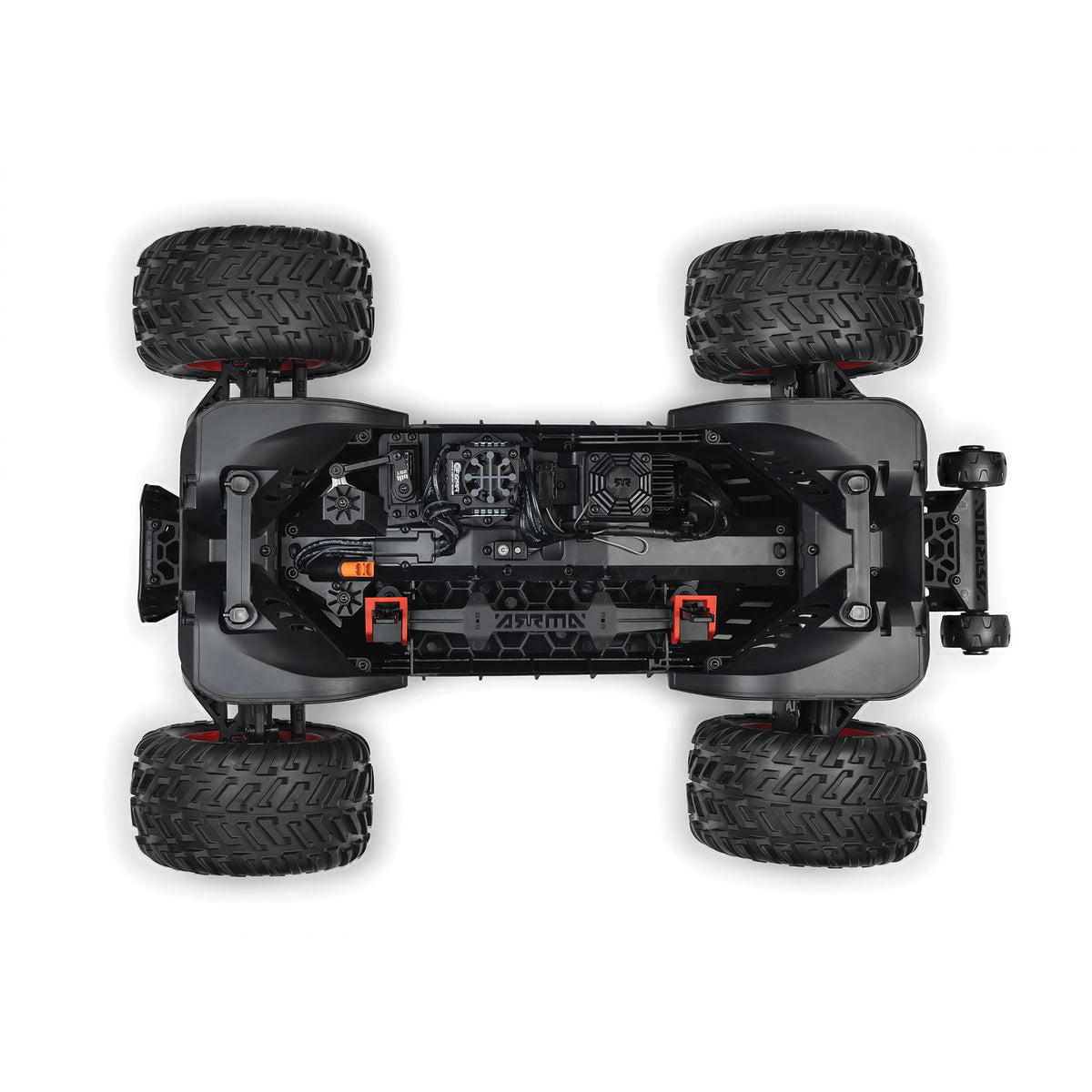 ARRMA 1/8 QUAKE 4S DSC 4X4 RTR Monster Truck - LE Black/Pearl - Pre Order - Expected early January 2027