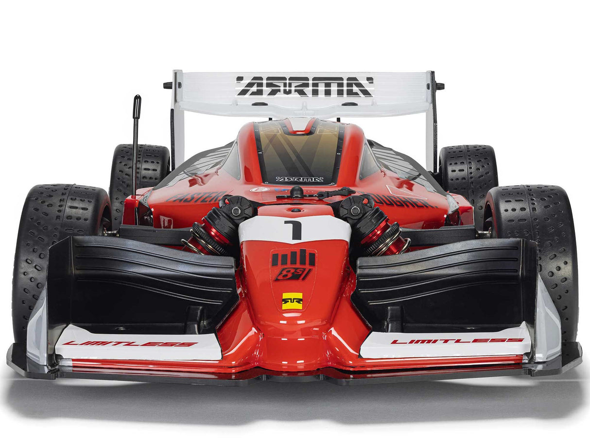 Arrma 1/7 LIMITLESS 8S AVC 4X4 RTR BLX Street Speed - Red/Black