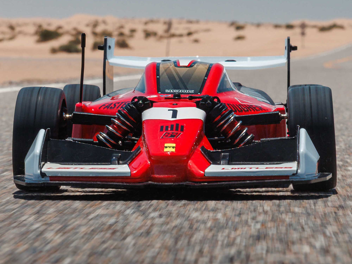 Arrma 1/7 LIMITLESS 8S AVC 4X4 RTR BLX Street Speed - Red/Black