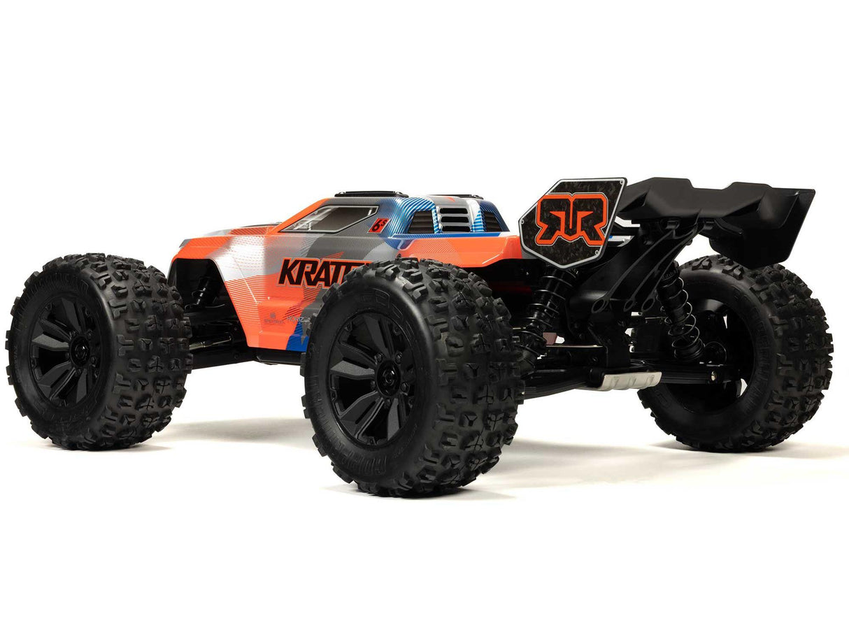 Arrma 1/8 KRATON 6S V6 4X4 BLX Speed Monster Truck RTR - Orange