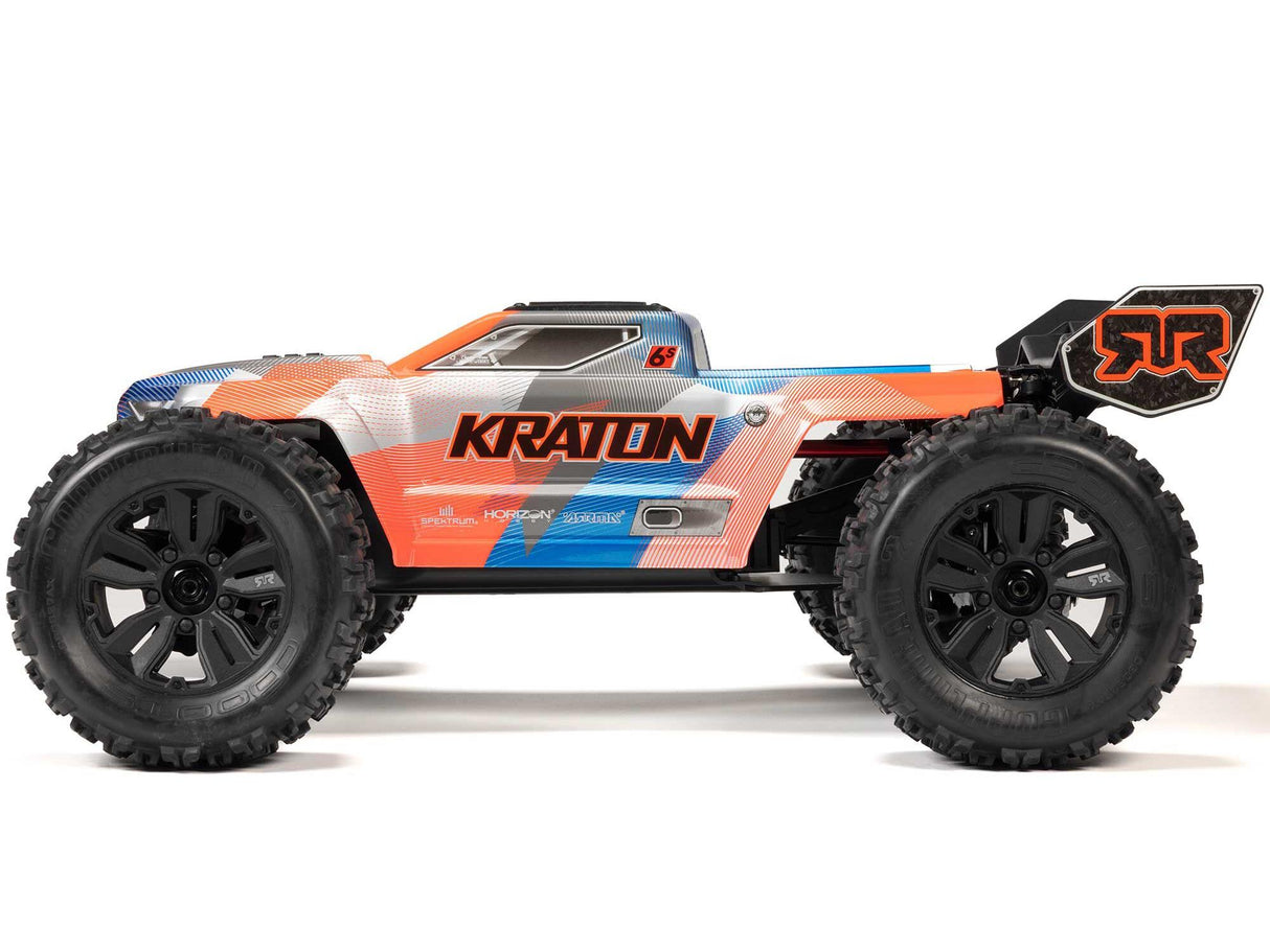 Arrma 1/8 KRATON 6S V6 4X4 BLX Speed Monster Truck RTR - Orange