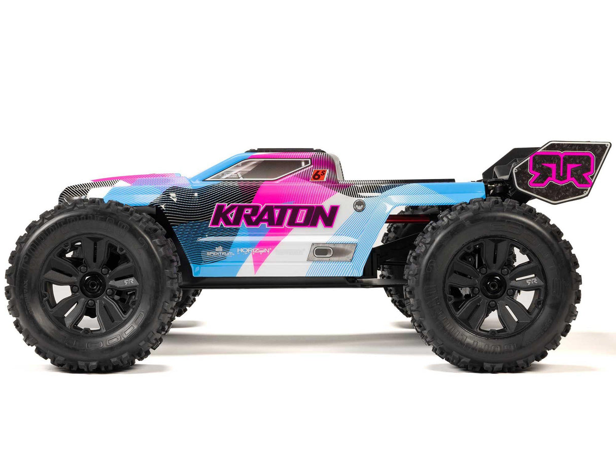 Arrma 1/8 KRATON 6S V6 4X4 BLX Speed Monster Truck RTR - Pink