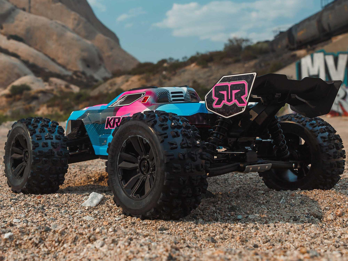 Arrma 1/8 KRATON 6S V6 4X4 BLX Speed Monster Truck RTR - Pink