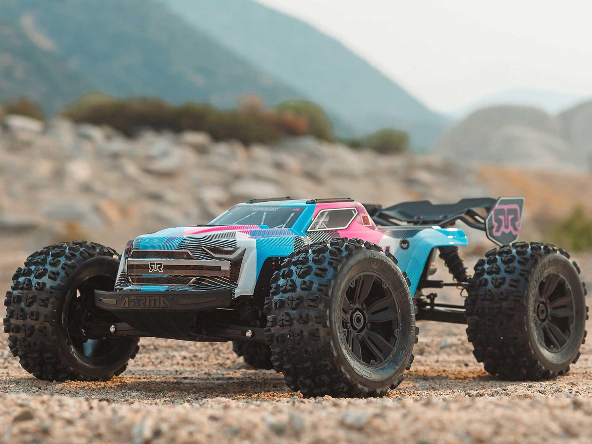 Arrma 1/8 KRATON 6S V6 4X4 BLX Speed Monster Truck RTR - Pink