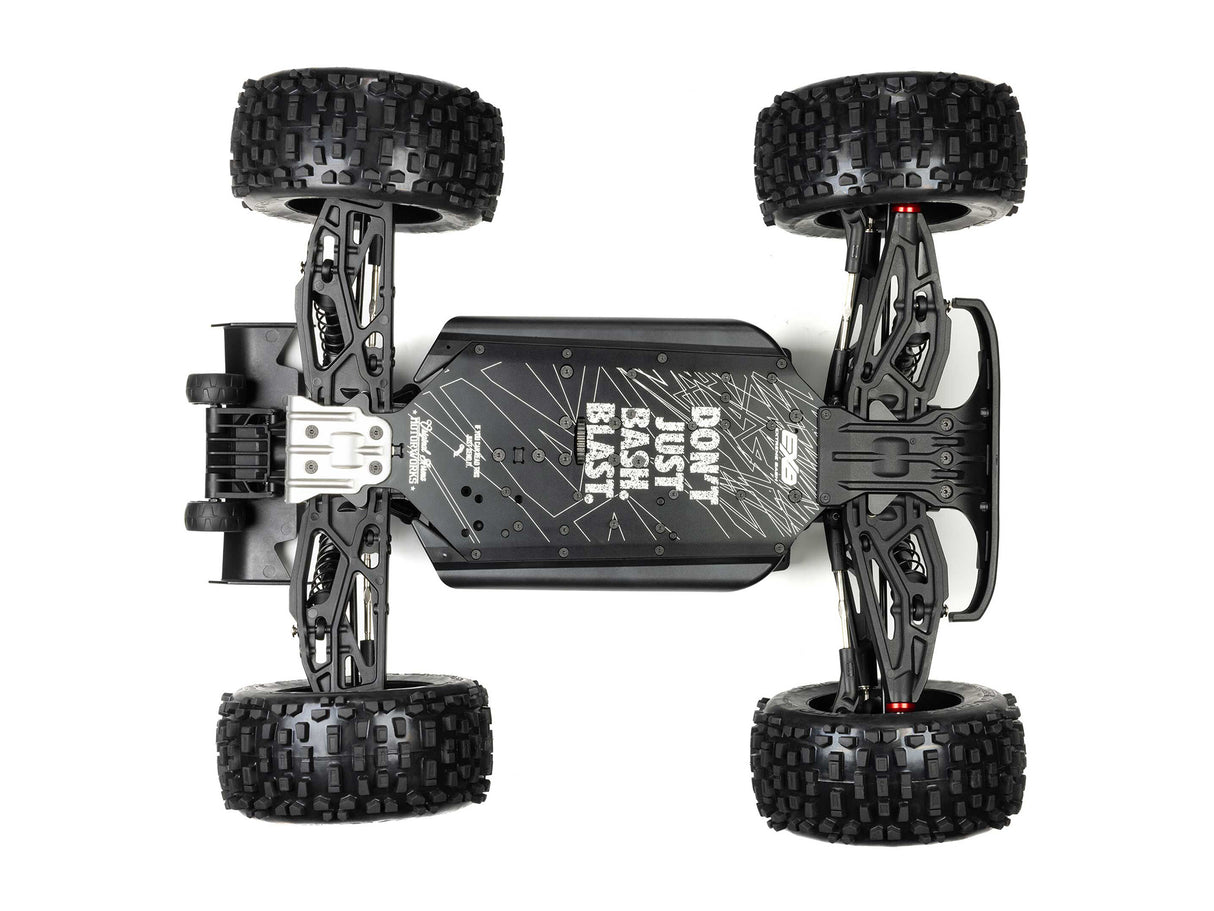 Arrma 1/8 NOTORIOUS 6S V6 4X4 BLX Stunt Truck RTR - Black