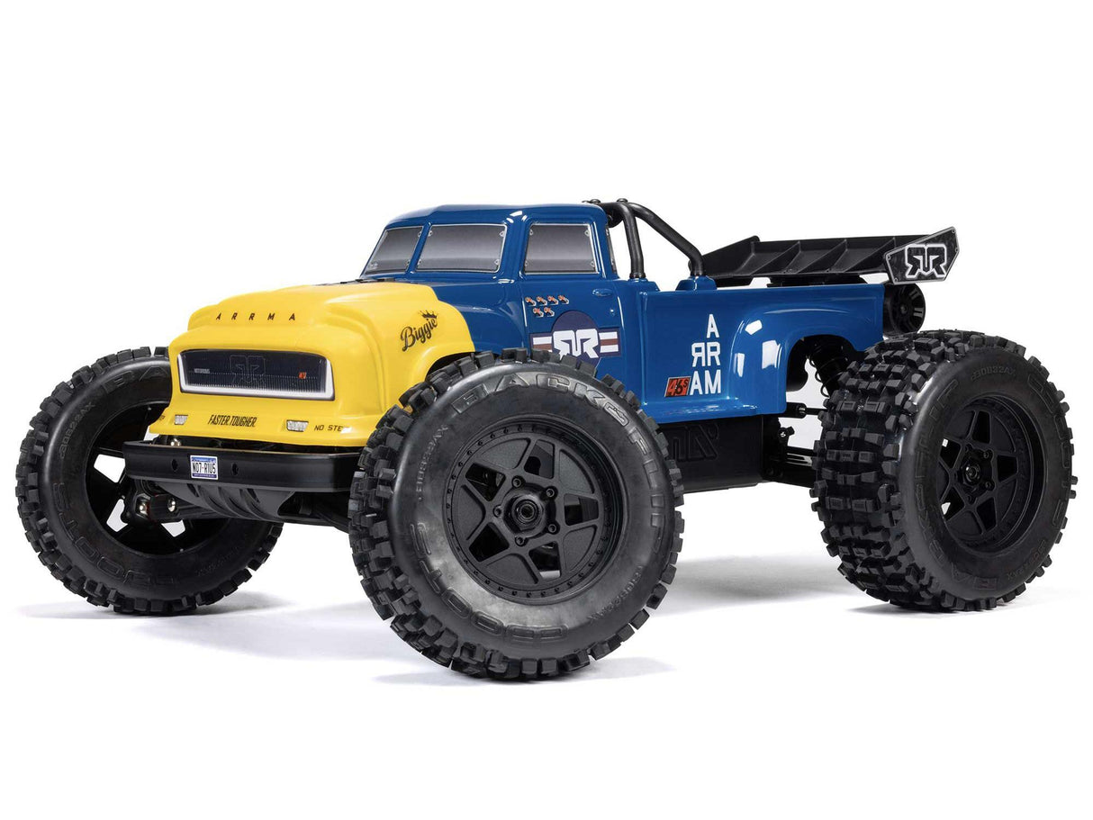 Arrma 1/8 NOTORIOUS 6S V6 4X4 BLX Stunt Truck RTR - Blue