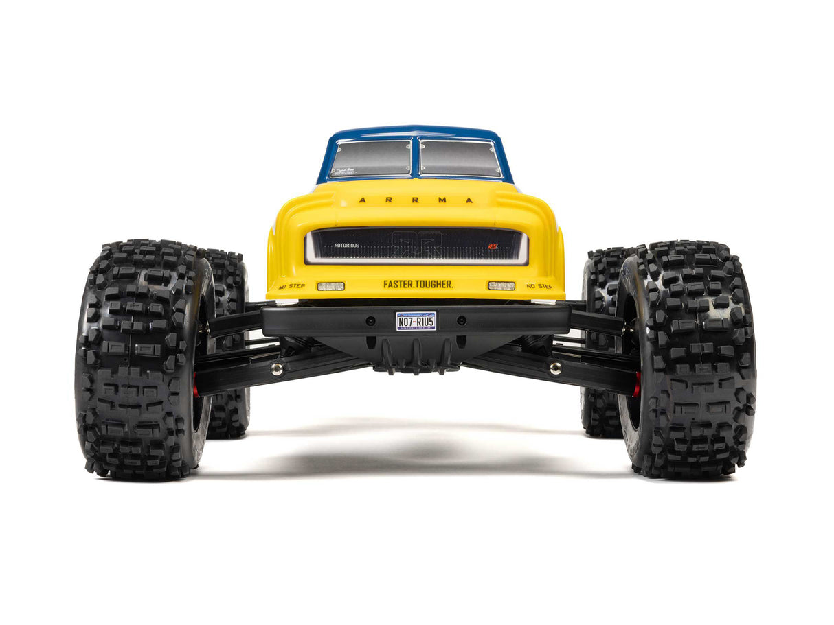 Arrma 1/8 NOTORIOUS 6S V6 4X4 BLX Stunt Truck RTR - Blue