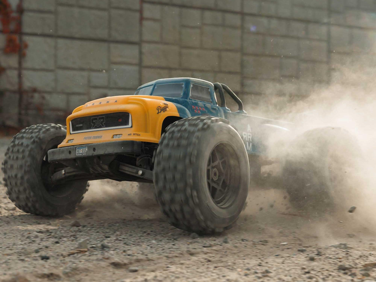 Arrma 1/8 NOTORIOUS 6S V6 4X4 BLX Stunt Truck RTR - Blue